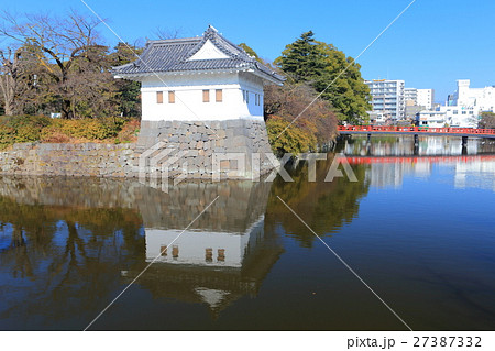 小田原城　ニの丸隅櫓と学橋 27387332