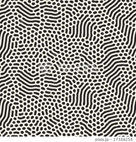 Organic Irregular Rounded Lines. Vector Seamless Organic Irregular Rounded Lines. Vector Seamless 27388258