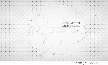 triangle mosaic vector background design 27388562