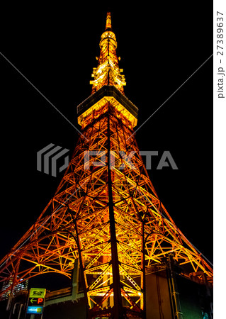 Night light of tokyo tower 27389637
