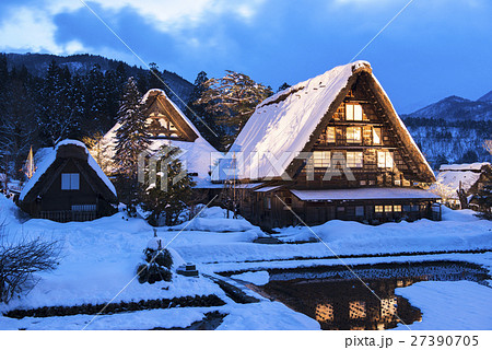 冬の白川郷 冬の白川郷 27390705