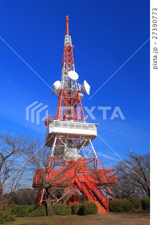 湘南平（高麗山公園）のテレビ塔展望台 27390773
