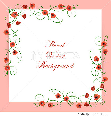 Floral vector background Floral vector background 27394606