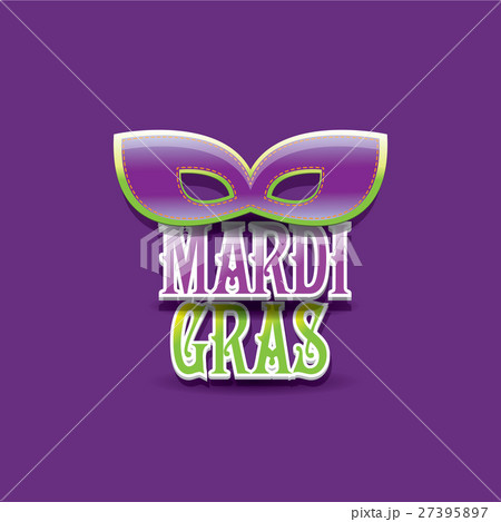 mardi gras vector background with mask and text mardi gras vector background with mask and text 27395897