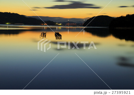 瀬戸内の朝焼け 27395921