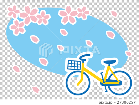 春天櫻花騎自行車騎自行車 春天櫻花騎自行車騎自行車 27396257