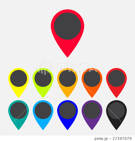 Color map pointer icons 27397079