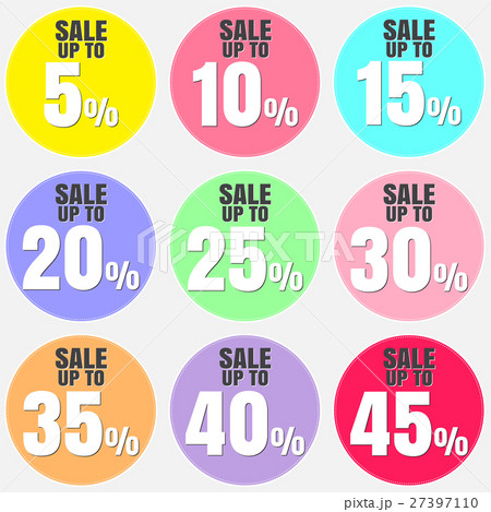 Sale disdount icon. 27397110