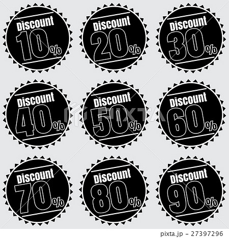 Sale discount icons. Sale discount icons. 27397296