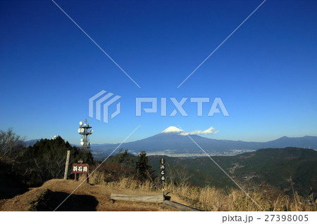 浜石岳からの富士山　晴天の景色 27398005