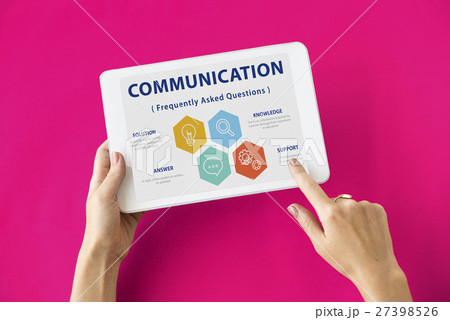 Customer Service FAQs Illustration Customer Service FAQs Illustration 27398526