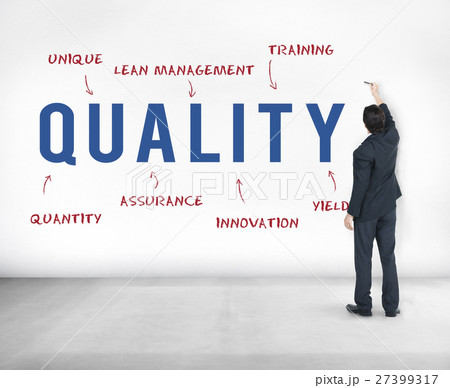 Quality Business Company Strategy Marketing Concept Quality Business Company Strategy Marketing Concept 27399317