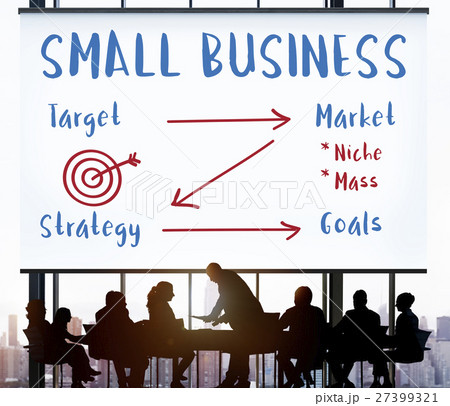 Business Plan Strategy Goals Target Marketing Concept 27399321