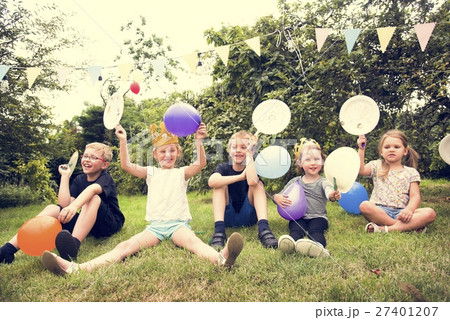 Kids Celebration Party Happiness Concept 27401207
