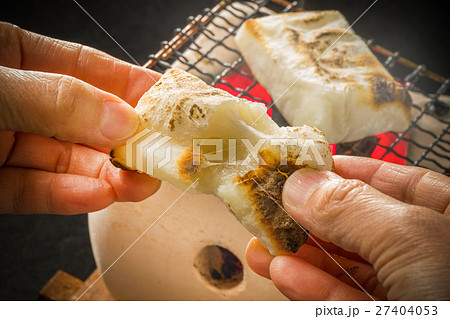 やきたてお餅　日本食　Dish Japanese foods of the rice cake 27404053