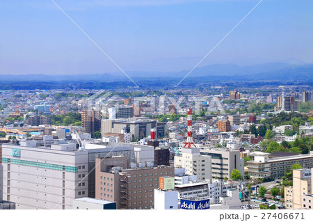 郡山駅ビルからの眺め（南西方面） 27406671