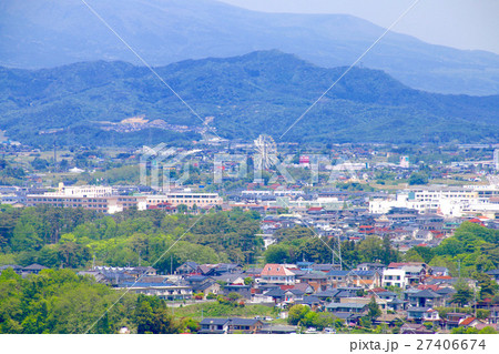 郡山駅ビルからの眺め（北西方面） 27406674