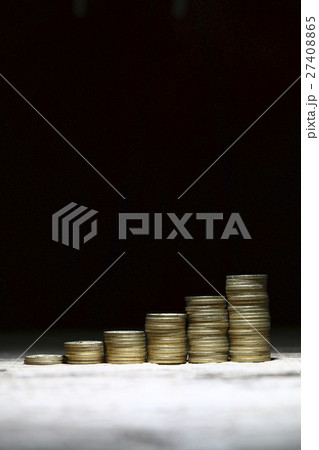 Stacked coins Stacked coins 27408865