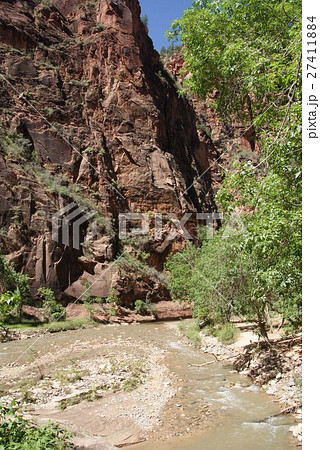 ザイオン国立公園　リバーサイドウォーク 27411884