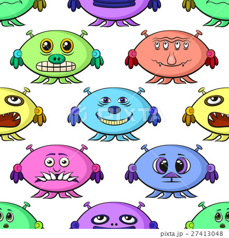 Cartoon Monsters Seamless Cartoon Monsters Seamless 27413048