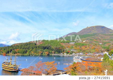 箱根の街並み 【秋・紅葉】 箱根の街並み 【秋・紅葉】 27415691