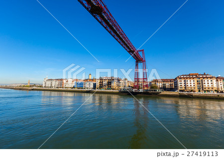 Bizkaia suspension bridge in Portugalete, Spain 27419113