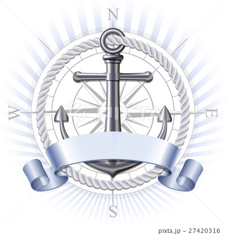 Anchor emblem, vector Anchor emblem, vector 27420316