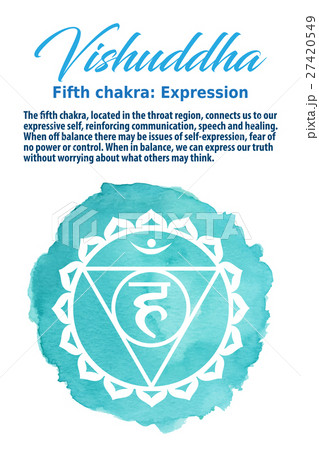 The Throat Chakra vector illustration The Throat Chakra vector illustration 27420549