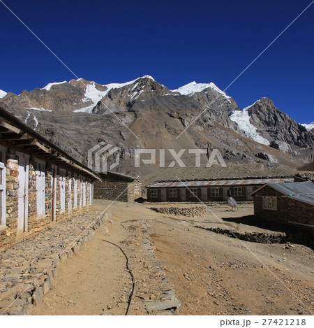 View from Thorung La high camp 27421218