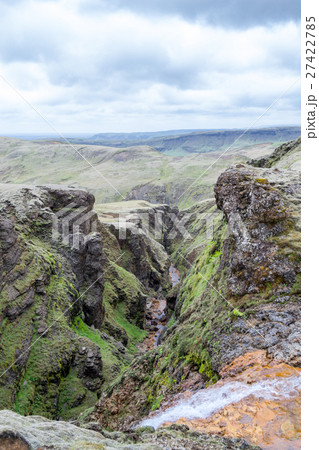 Small waterfall in Iceland 27422785
