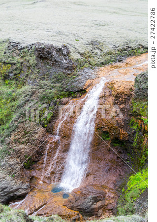 Small waterfall in Iceland Small waterfall in Iceland 27422786