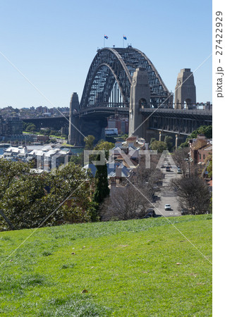 Sydney harbour bridge from the observatory hill Sydney harbour bridge from the observatory hill 27422929