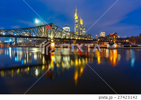 Night Frankfurt am Main, Germany Night Frankfurt am Main, Germany 27423142