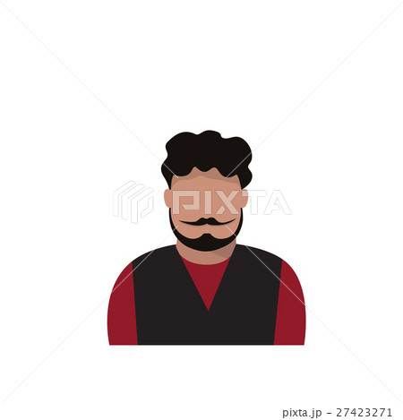 Arab Profile Icon Male Avatar Man, Muslim Cartoon 27423271