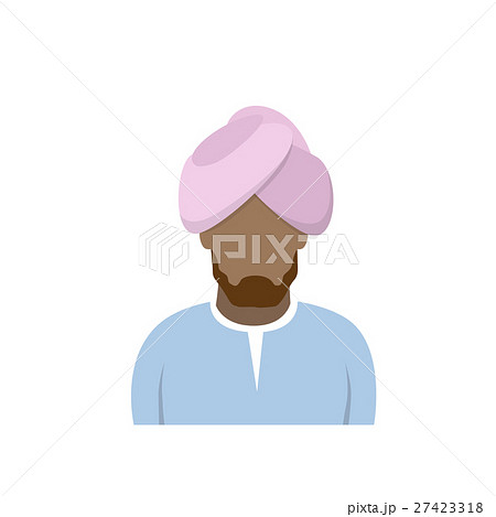 Arab Profile Icon Male Avatar Man, Muslim Cartoon 27423318