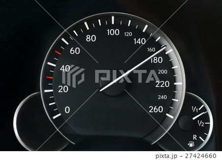 Speedometer of a car 27424660