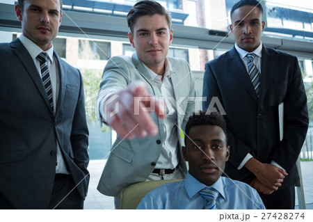 Businessman discussing work 27428274