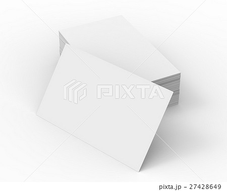 Stack of business card template 27428649