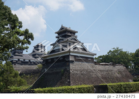 熊本城　宇土櫓(震災後) 27430475