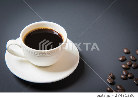 coffee cup and coffee beans coffee cup and coffee beans 27431236
