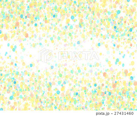 水玉　水彩　テクスチャー 27431460