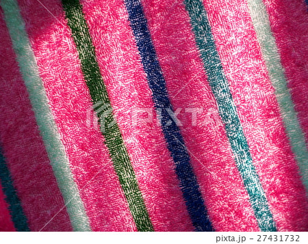 closeup surface texture of a soft fade out towel 27431732