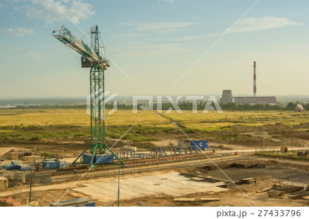 Construction of the new building Construction of the new building 27433796