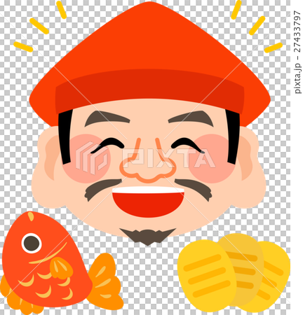 えびす様と縁起物　十日戎 27433797