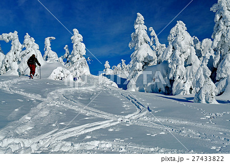 森吉山の樹氷平 27433822