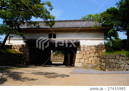 丸亀城　大手門　一ノ門 27433985