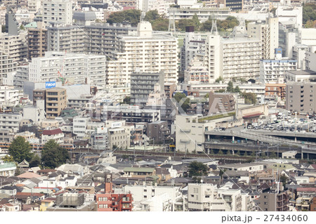 東京都市風景 密集した街並クローズアップ 北新宿 百人町 大久保 団地 マンション 東京都市風景 密集した街並クローズアップ 北新宿 百人町 大久保 団地 マンション 27434060