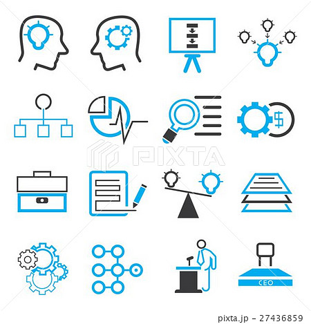 business solution icons business solution icons 27436859
