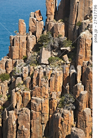 Rugged coastline cliffs Rugged coastline cliffs 27437796