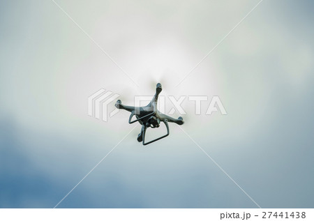 flying drone on the sky 27441438